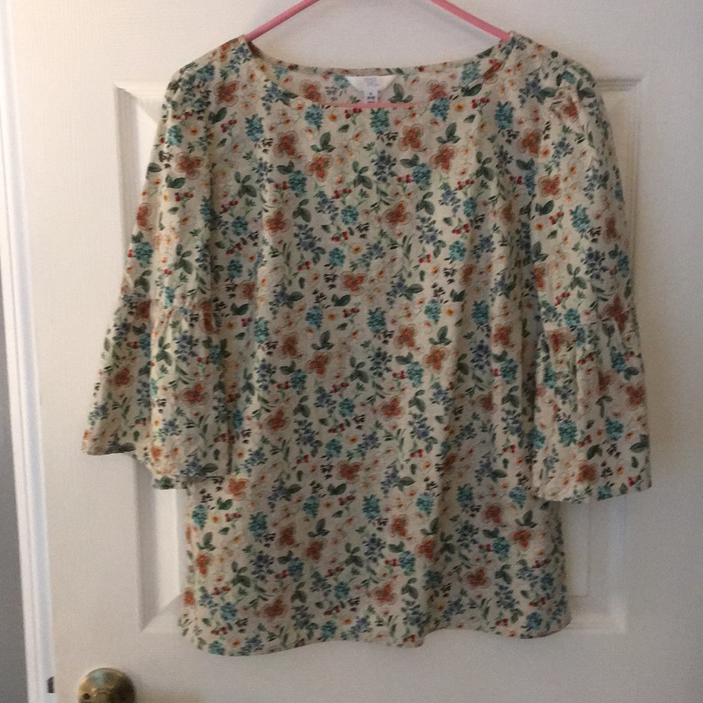 Time and Tru floral top